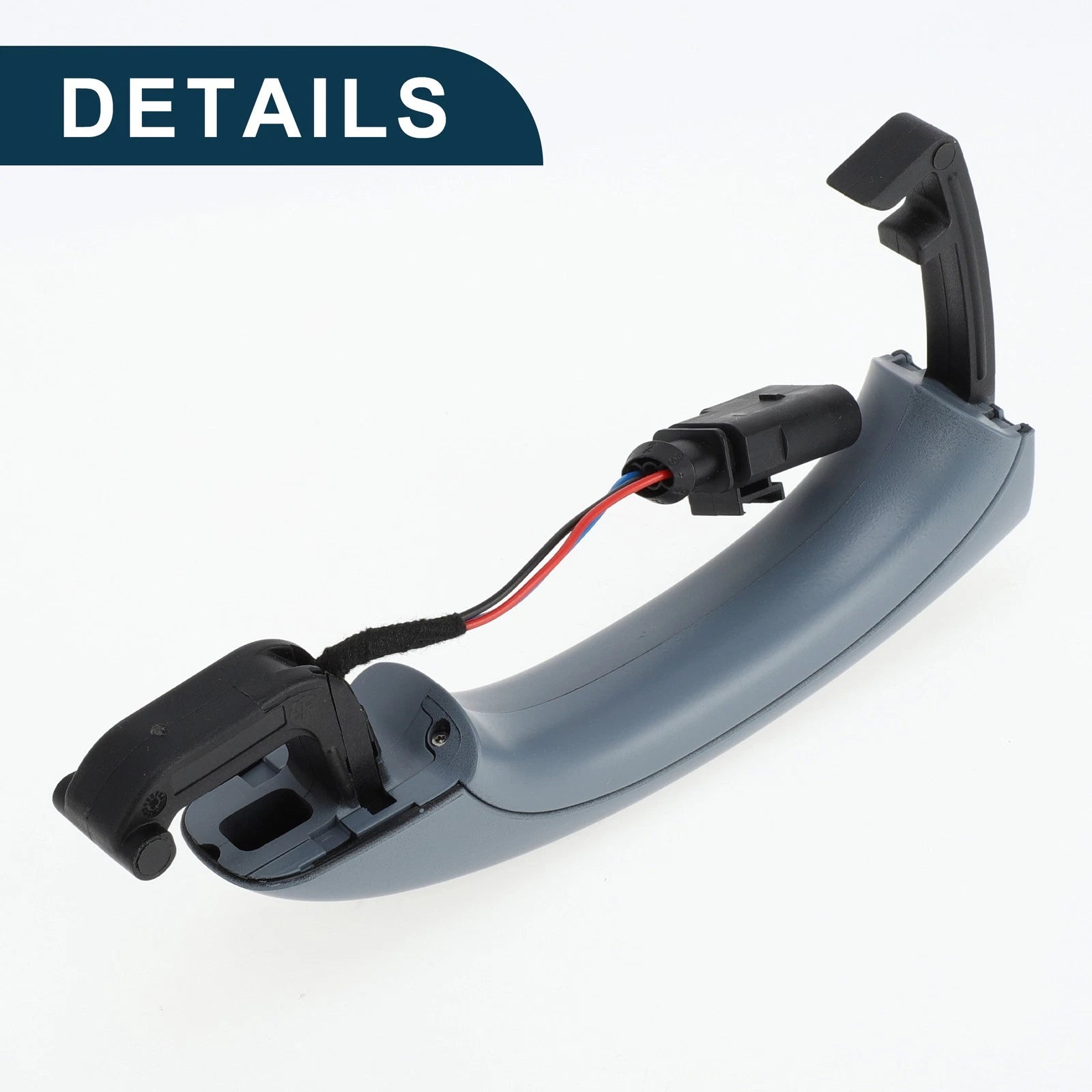 Front Right Exterior Door Handle for Audi Q7 (2007–2015) No. 4L0837205 Black Gray