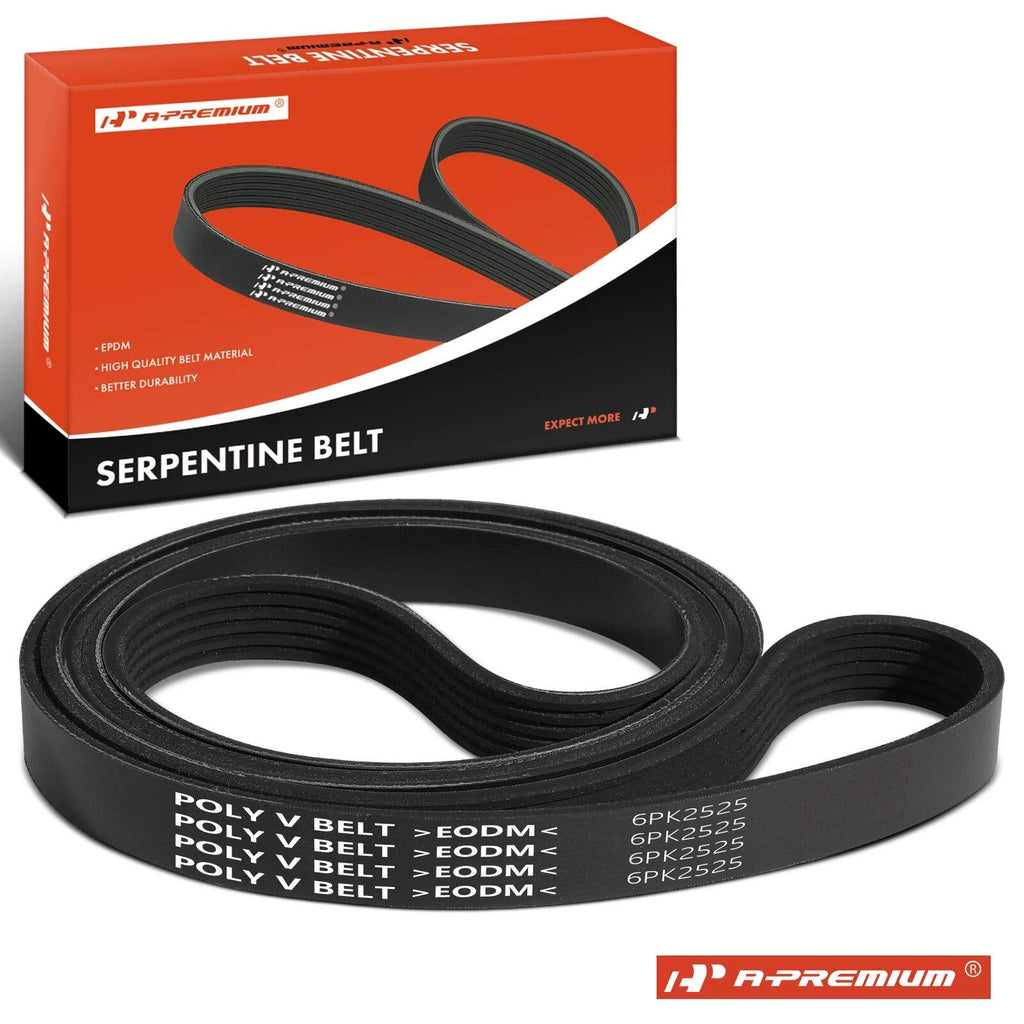 Serpentine Belt for Ford Mustang (1999–2004) and Chevy Camaro (1990–1992)
