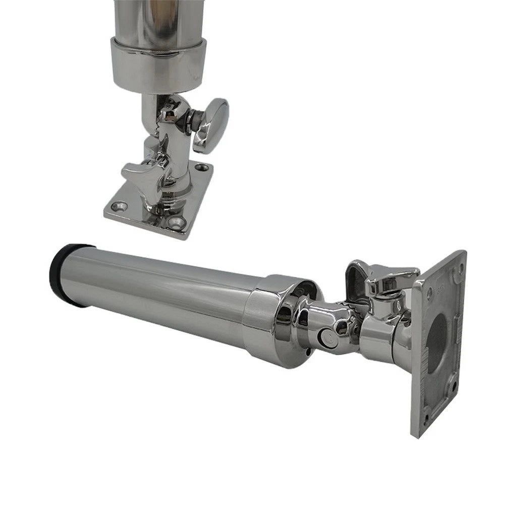 Adjustable Fishing Rod Holder for Boat Deck (316 Stainless Steel)