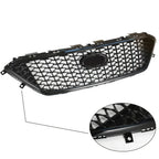 Front Upper Grille Mesh for Hyundai Sonata (2015–2017) Black W/O Radar Hole
