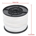 1/8 Inch White Polypropylene Tying Twine Pull Line 1000 Feet 8 Strand