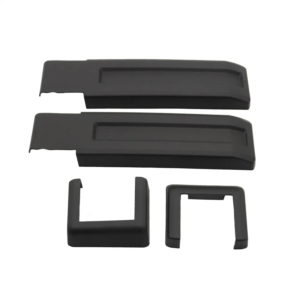 Matt Black Tailgate Hinge Cover Trims for Jeep Wrangler JK (2007-2018)