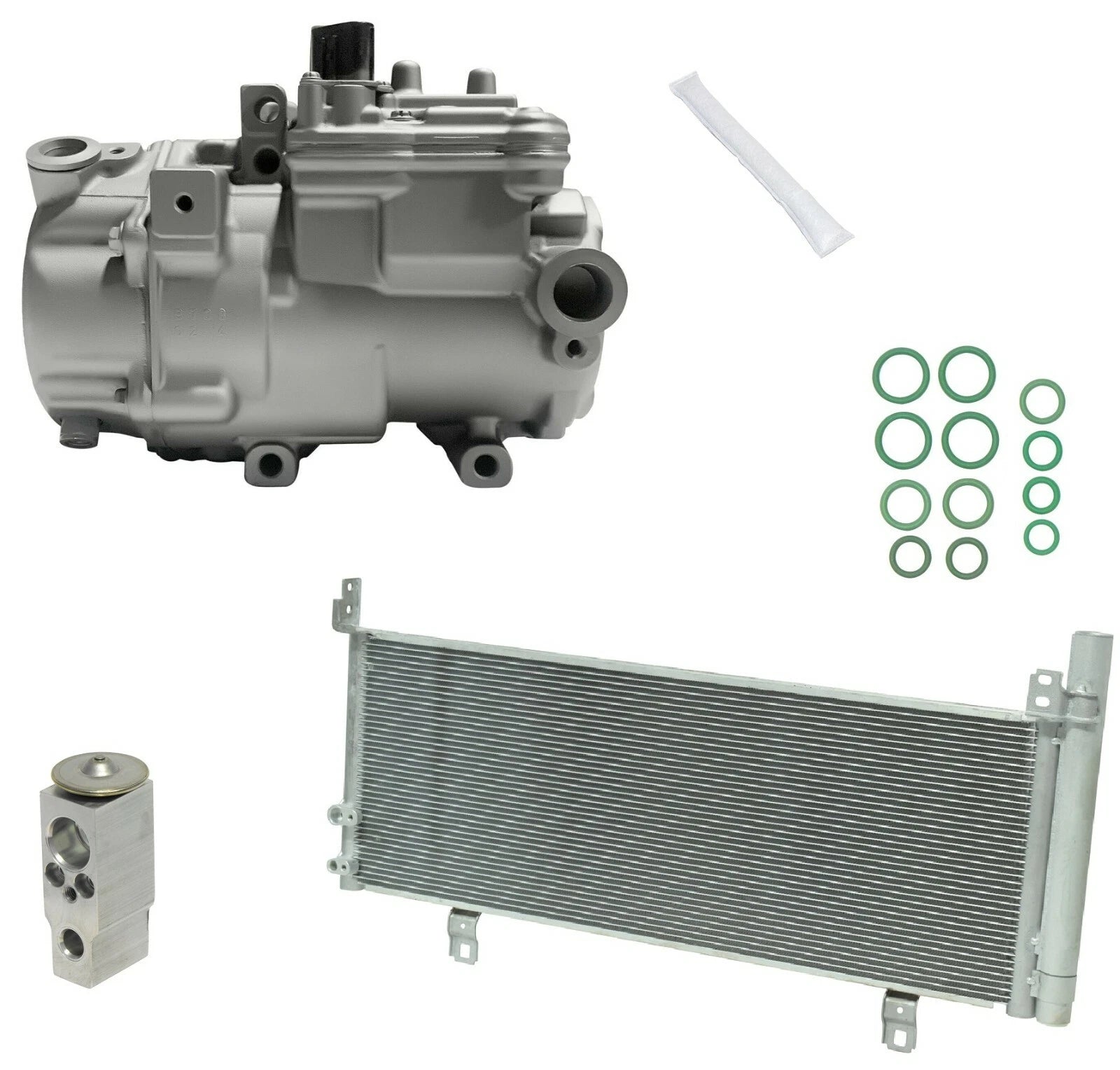 AC Compressor Kit With Condenser for Toyota Camry Hybrid 2.5L (2012–2014)