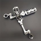 Chrome 1" LA PMK FootPeg for Honda GoldWing VTX1300 Shadow Valkyrie (2001–2008)