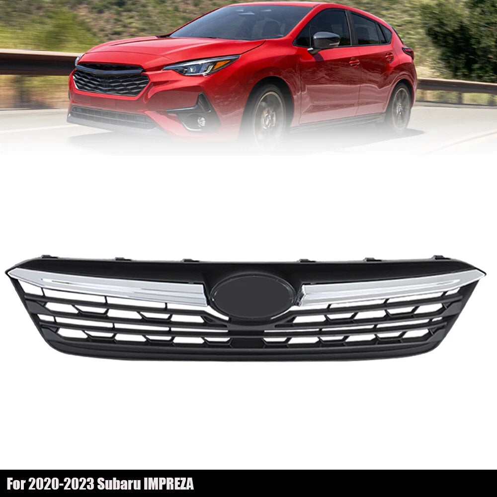 Chrome Front Upper Bumper Grille for Subaru Impreza (2020â2023)