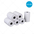 Set of 4 Thermal Paper Rolls for POS Cash Register Receipt
