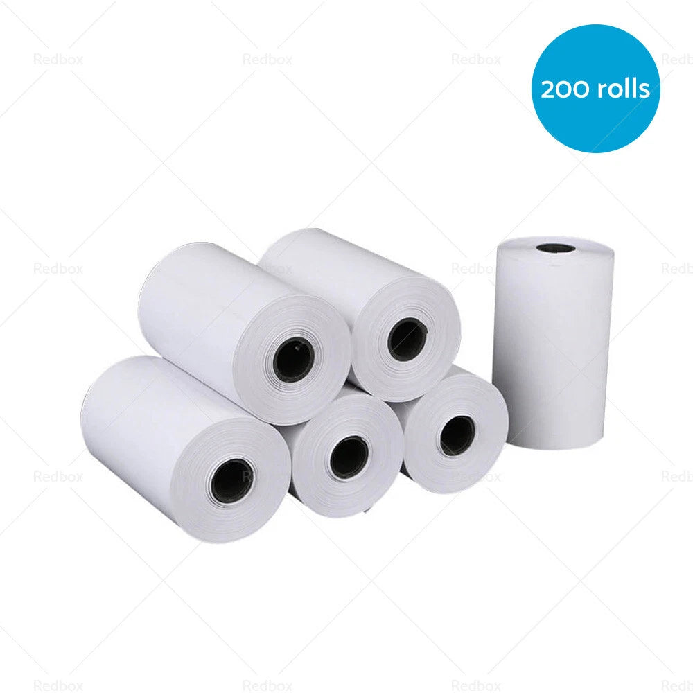Set of 4 Thermal Paper Rolls for POS Cash Register Receipt