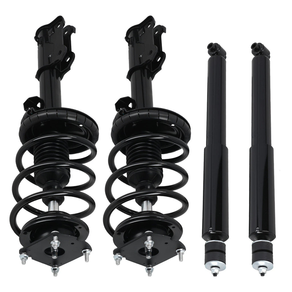 4X Complete Struts & Coil Springs for Ford Mustang RWD (2011–2014)