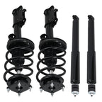4X Complete Struts & Coil Springs for Ford Mustang RWD (2011–2014)