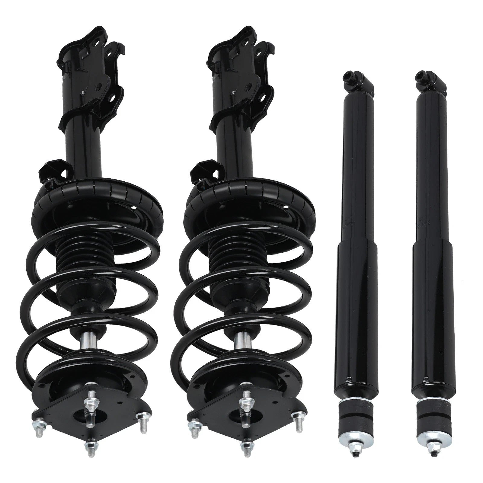 4X Complete Struts & Coil Springs for Ford Mustang RWD (2011–2014)