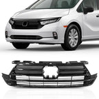 Front Bumper Upper Grille Black for Honda Odyssey (2021–2022)