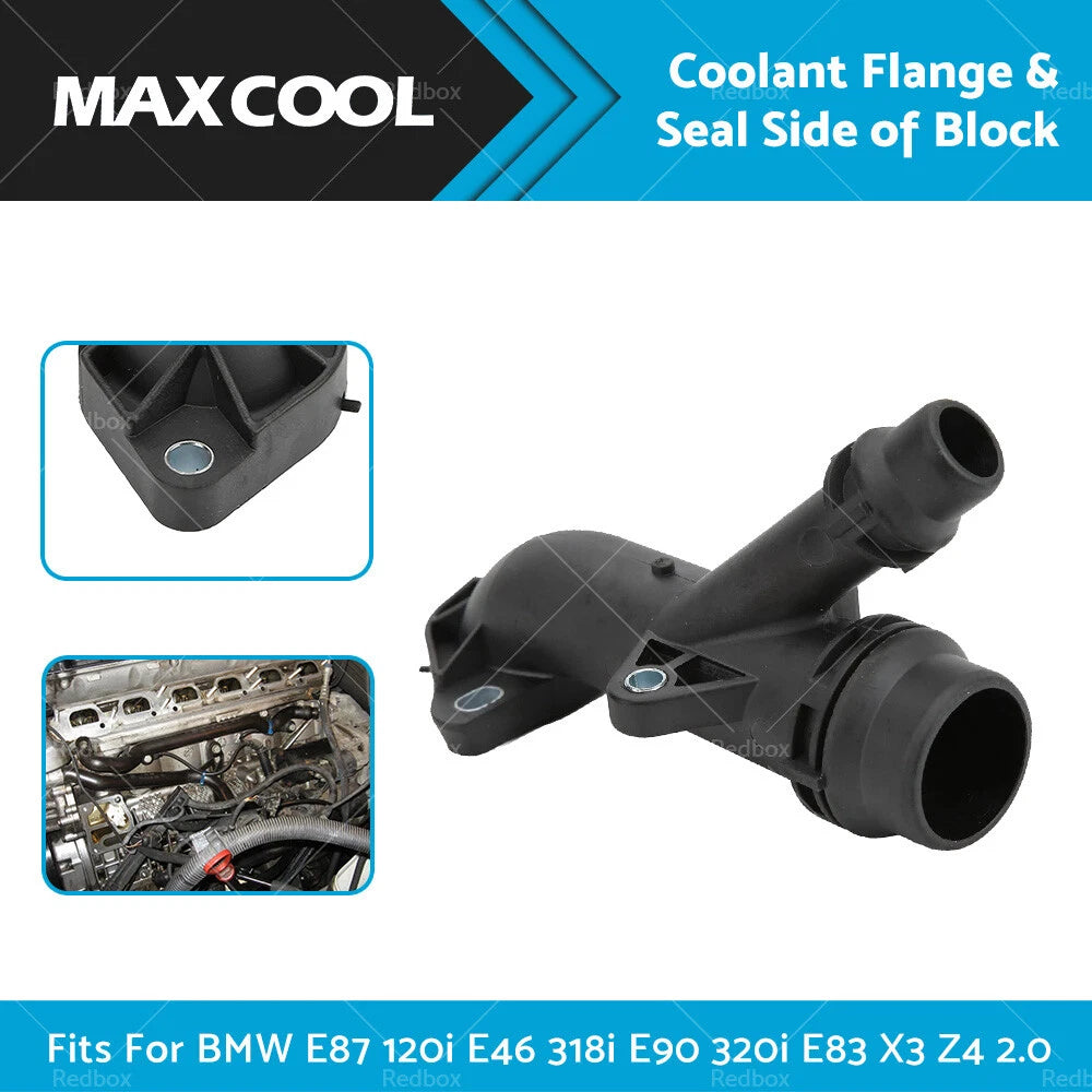 Coolant Flange & Seal for BMW 1 Series, 3 Series, X3, Z4 (2004–2019)