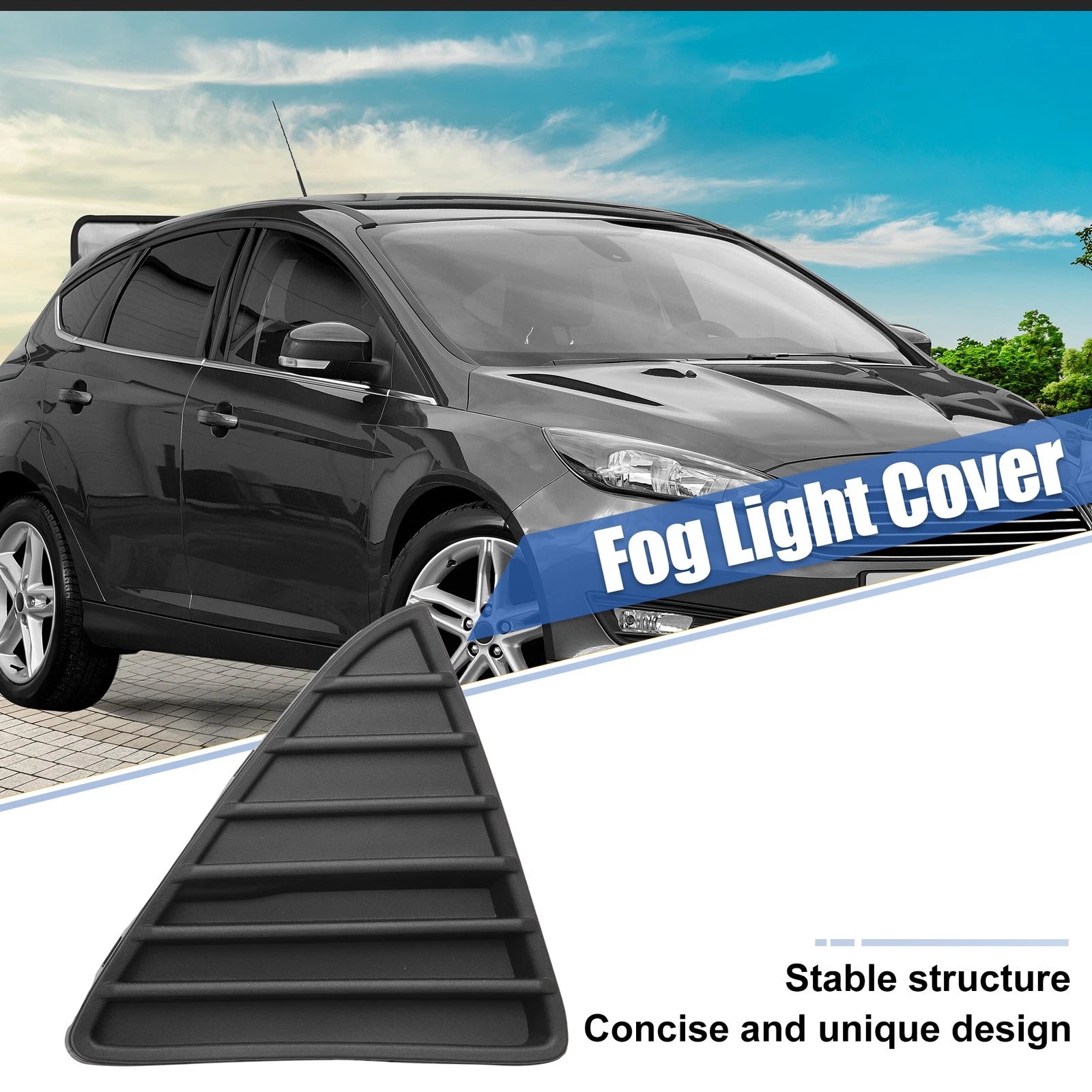 Front Right Fog Light Grille for Ford Focus (2012–2018) CP9Z-17K946-B