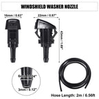 Set of 2 Windshield Washer Nozzles No. 5116079AA for Chrysler 200 (2011)