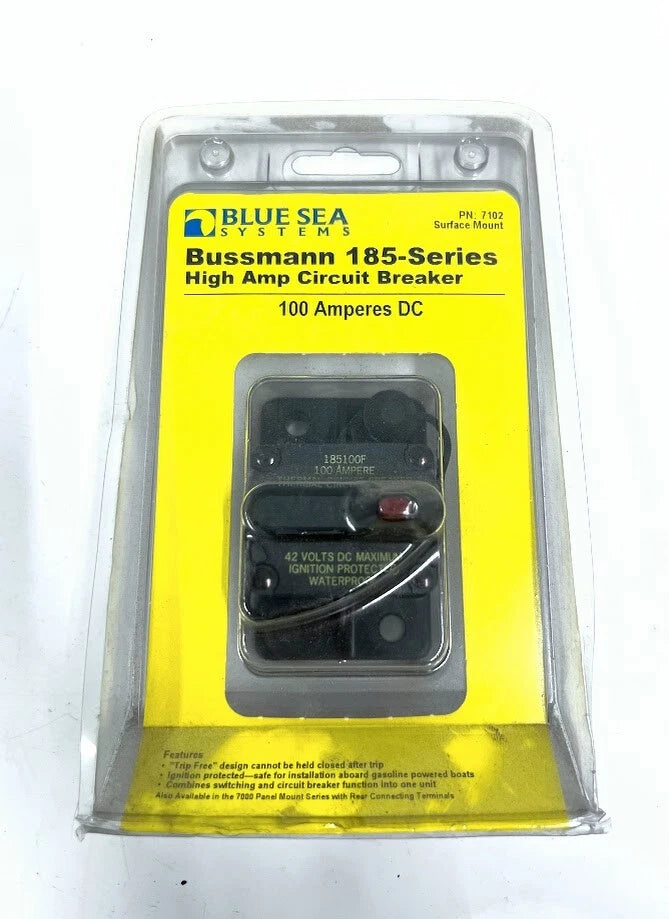 High Amp Circuit Breaker for Blue Sea Systems 7102 (185 Series)