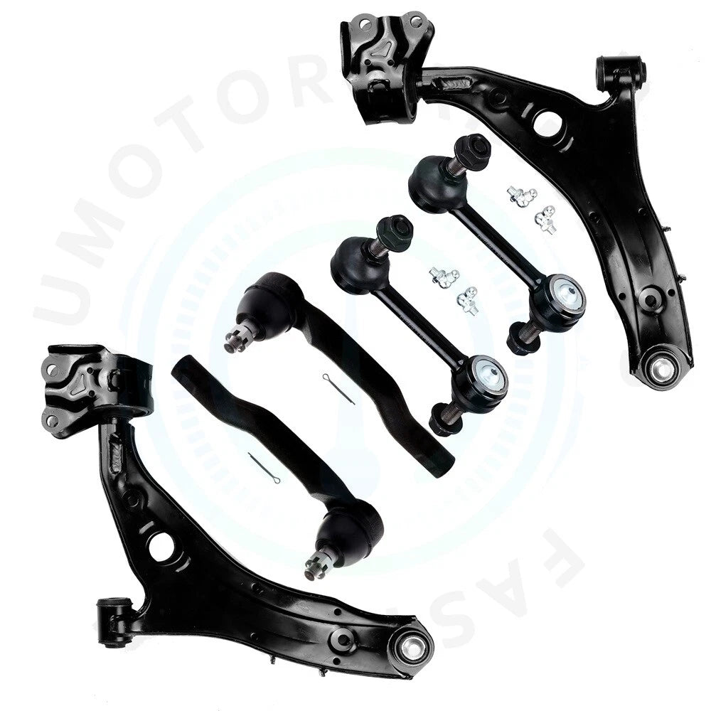 Front Lower Control Arm with Ball Joints & Tie Rods for Ford Edge Lincoln MKX (2007–2014)