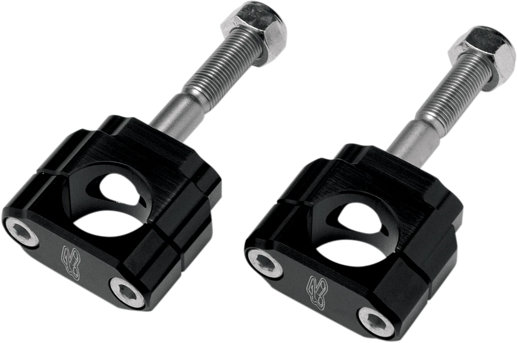 Rubber-Mounted Handlebar Clamp for Renthal (1-1/8", 5 mm Offset)