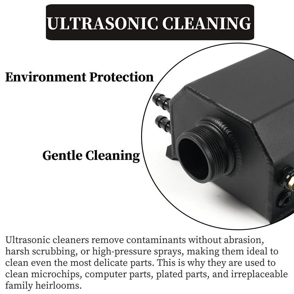 2L Aluminum Radiator Coolant Overflow Tank for Universal Fit
