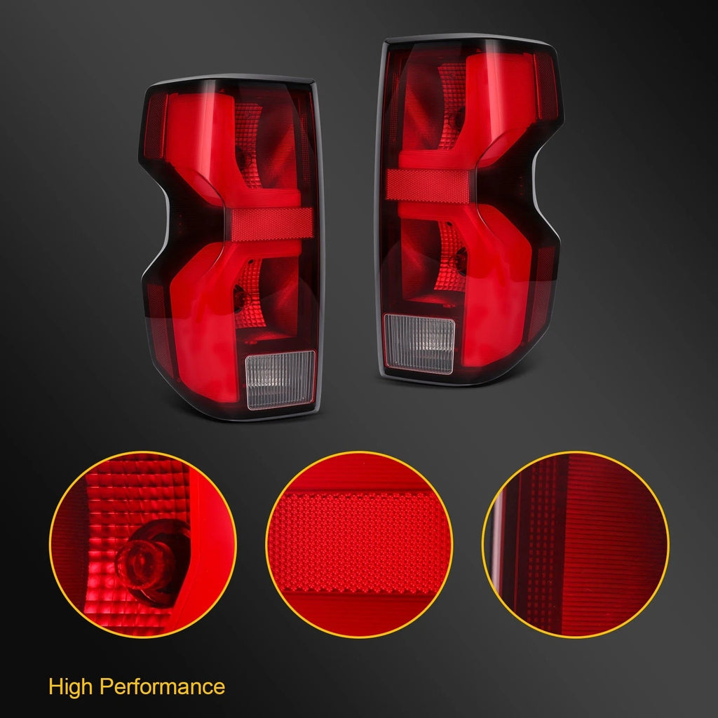Rear Pair LED Tail Lights for Chevrolet Colorado (2023–2025)