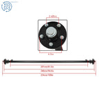 5 Lug 4.5" Hub Face for 3500lbs Trailer Axle (Year Range Not Specified)