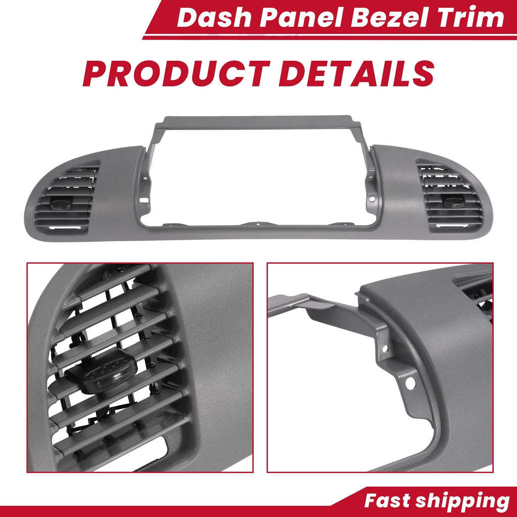 Dash Trim Bezel Panel with A/C Vents for Sprinter 2500 3500 (2002-2006)