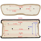 Front Cushion Set for Club Car DS Golf Cart