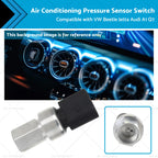 Air Conditioning Pressure Sensor Switch 1K0959126E for VW Audi A3 S3 Q3 (2013–2020)