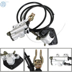 Rear Hydraulic Brake Caliper Assembly and Disc Rotor Kit for Go-Kart