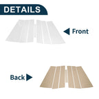 Set of 8 Door Pillar Window Trim for Honda Odyssey (2018–2023) Chrome