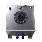 5 Gallon Fuel Cell Gas Tank for Racing/Street Applications (Polished Aluminum)