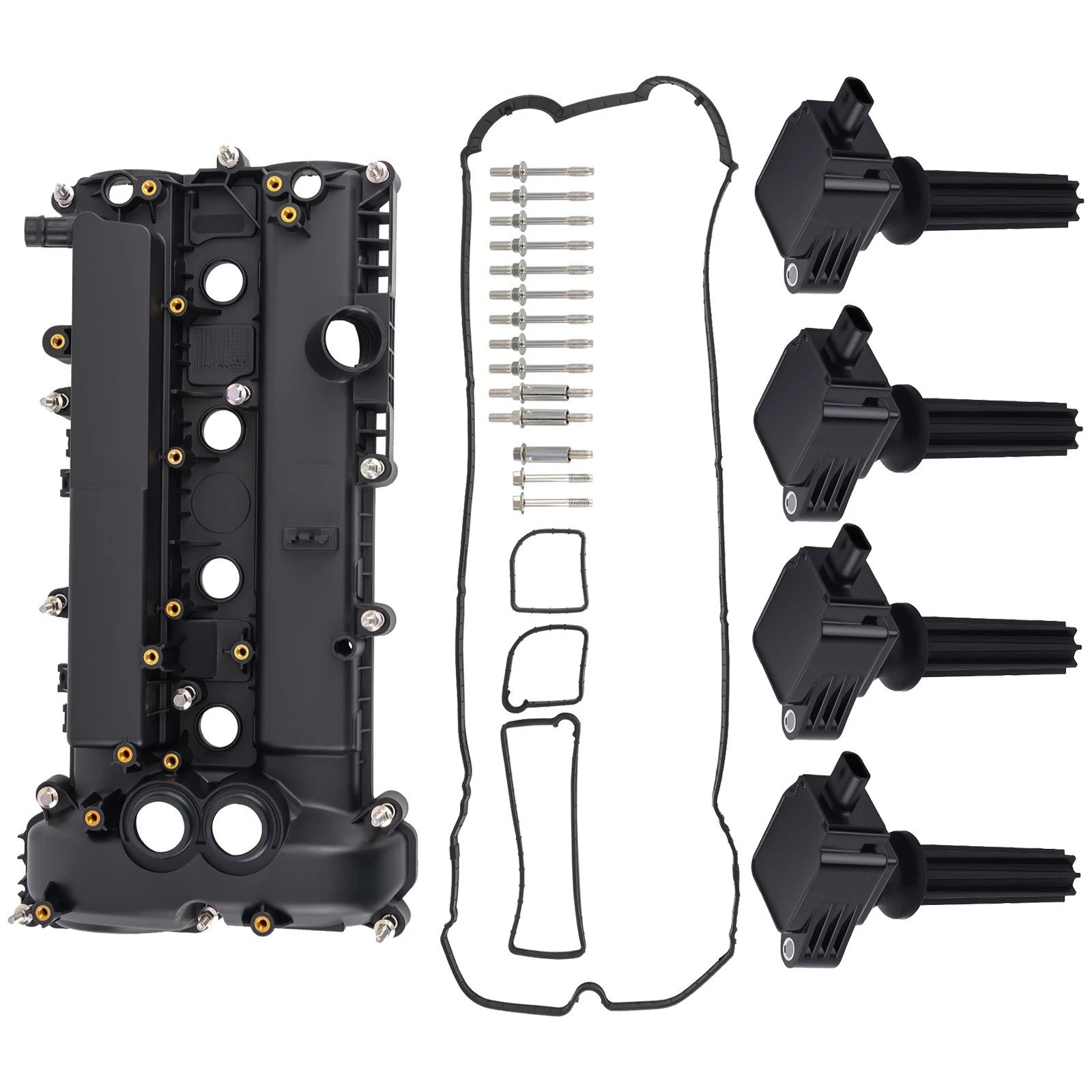 Engine Valve Cover + Coils for Land Rover Discovery Evoque 2.0L (2012–2017) UF670