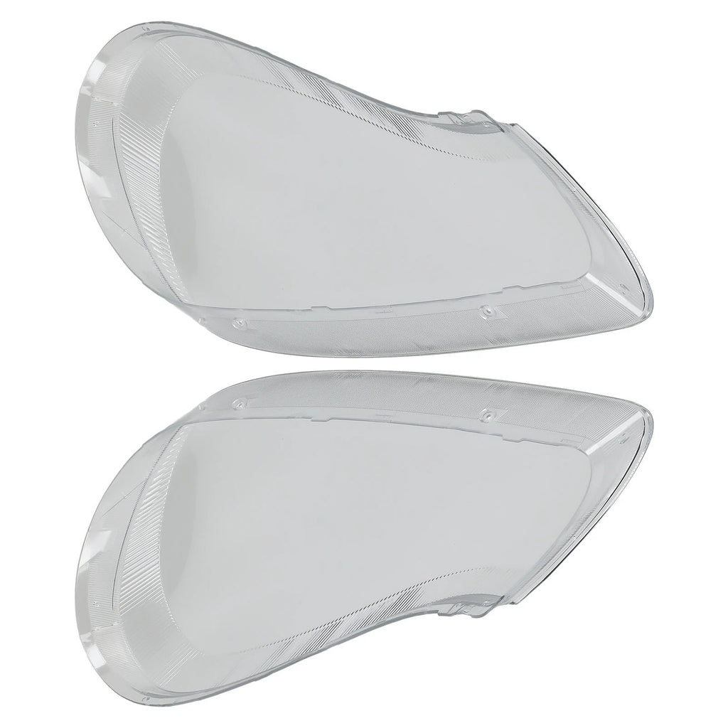 Front Headlamp Lens Cover Pair for Porsche Cayenne 957 (2007–2010)