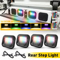 Set of 2 LED Tailgate Step Lights Wiring Harness for Silverado 2500HD 3500HD (2020–2025)
