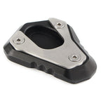 Black Side Stand Kickstand Foot Plate Pad for Kawasaki ER-6F/ER-6N (2013-2017)