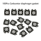 100Pc Carburetor Metering Diaphragm Repair for Walbro 95-526-9 95-526