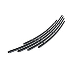 Lower Bumper Grille Insert for Honda HR-V (2016-2018) Stainless Steel Black