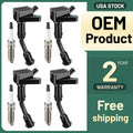 Ignition Coil Pack and Spark Plugs for 2017–2019 Ford Escape 1.5L (4)