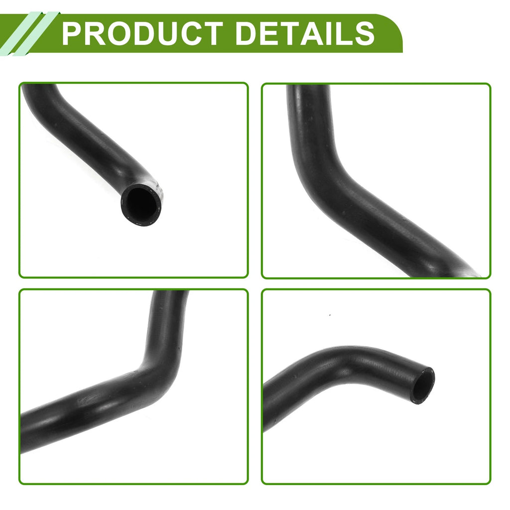 Radiator Coolant Hose for Toyota Corolla iM (2017–2018) No. 16573-37040 Rubber Black