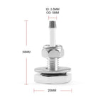 Turbocharger Silicone Pipe Boost Hose Nipple Vacuum Vac Gauge-Fitting
