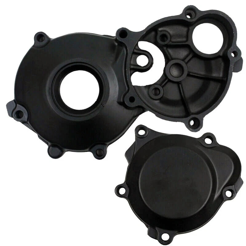 Right Engine Starter Cover Crankcase for Suzuki GSXR750 (2001–2005) GSXR1000 (2001–2008)