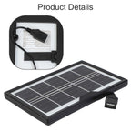 5V 1.8W Solar Panel with USB Interface for Fan Applications