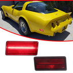 2X LED Side Marker Light Rear Red for Chevy Corvette C3 (1974–1979)