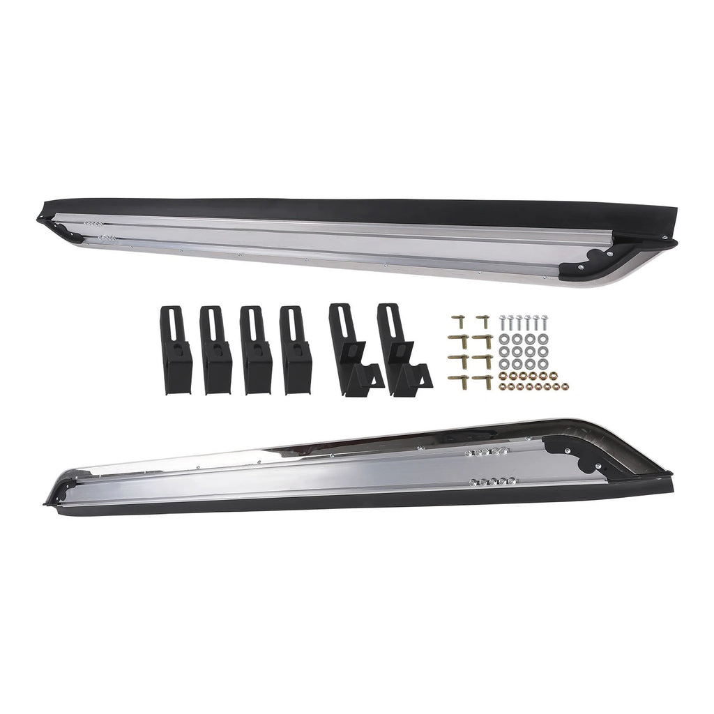 Black Side Running Board Nerf Bars for Lincoln Aviator (2020–2023)