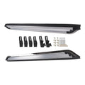 Black Side Running Board Nerf Bars for Lincoln Aviator (2020–2023)