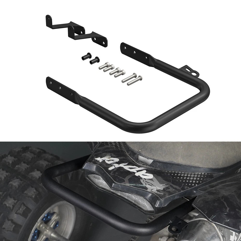 Rear Grab Bar Bumper Bracket for Yamaha Raptor 700R (2009–2026) Black