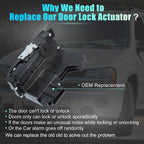 Front Right Power Door Lock Actuator for Ford Escape (2005–2007) YL8Z78219A64CAA