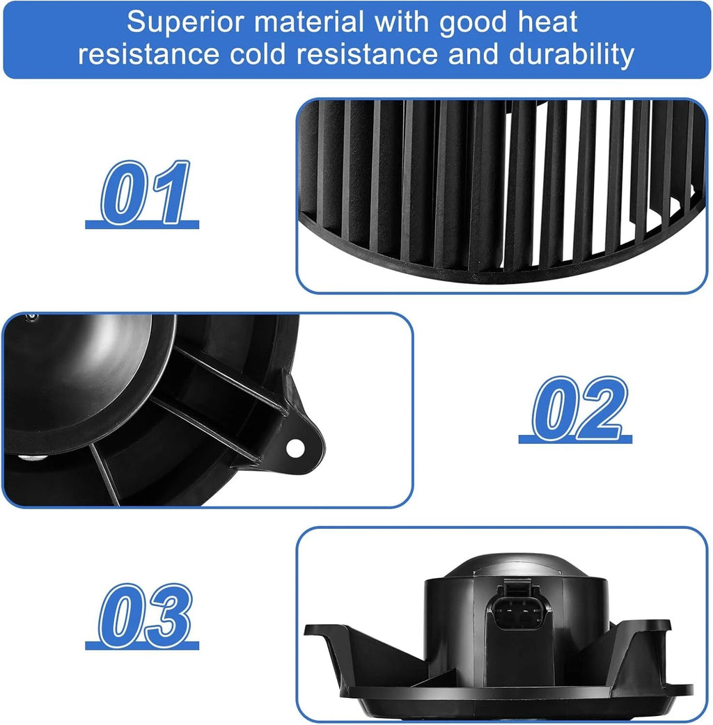 Heater AC Blower Motor Fan for Nissan Titan Armada (2004–2015)