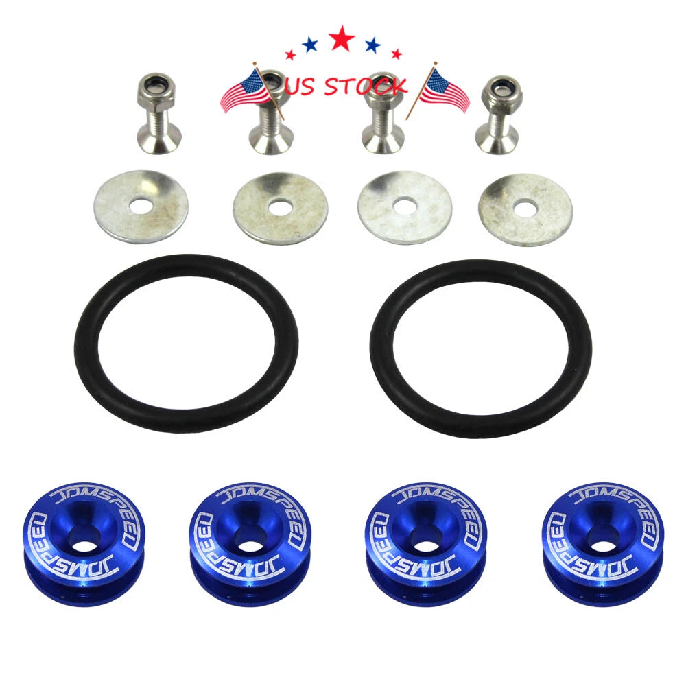 Bumper Trunk Billet Quick Release Fastener Kit for Universal Vehicles