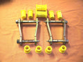 Rear Greasable Shackle & Bush Kit for Hilux LN167 KZN165 (2005-2015)