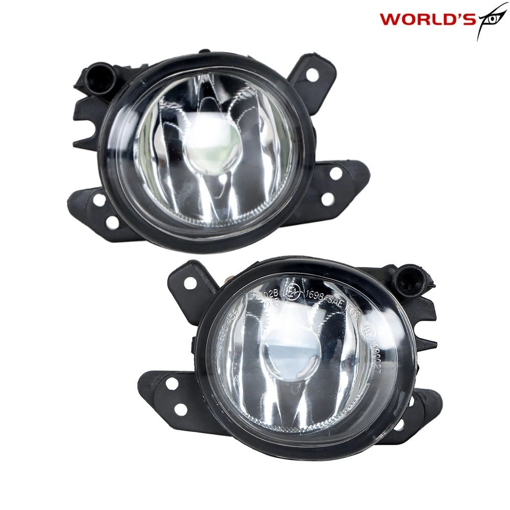 Set of 2 Clear Lens Fog Lights for Mercedes Benz (2009–2011)